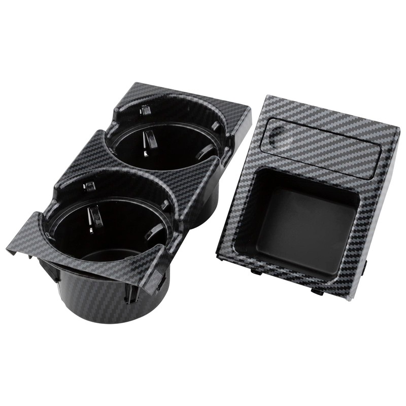 MangWany Drink Holder Centre Console Carbon for 3 Series E46