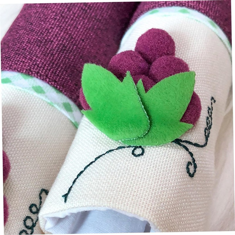 SHOWERORO Refrigerator Handle Covers 2 Pack Floral Pattern Cotton Material