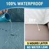 H.VERSAILTEX Chair Sofa Slipcover 100% Waterproof Couch Cover Furniture Protector