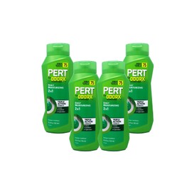 Pert Plus 2in1 Shampoo + Conditioner, medium, for normal hair 25.4-Ounce Bottles (Pack of 4)