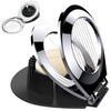Stainless Steel Egg Slicer, 3 Slicing Styles Heavy Duty Boiled