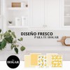 HALL & PERRY - Paños de cocina suecos, 5 unidades,