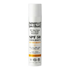 Simple As That SPF50 Children's Sunscreen, 100ml
