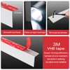 WINSMAR 100% Blackout PVC Light Blocking Strip for Window Shades