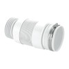 McAlpine WCF21S Flexible Back to Wall WC Toilet Pan Connector,