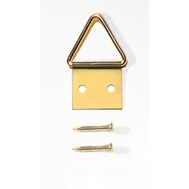 Pack of 100 Folding Eye Picure Hooks with Nails Size 1 20 x 10 mm