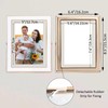 Vasemouh Elegant Single Glass Picture Frame for 13 x 18/15