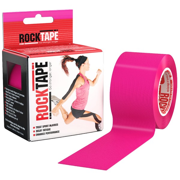 RockTape, Pink, 2" x 16.4' (5cmx5m)