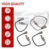 SZQBZMJ 4Pcs Upstream and Downstream Oxygen O2 Sensor Compatible with