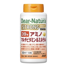Asahi Group Foods Dear Natura Strong 39 Amino Multivitamin & Minerals, 150 Tablets
