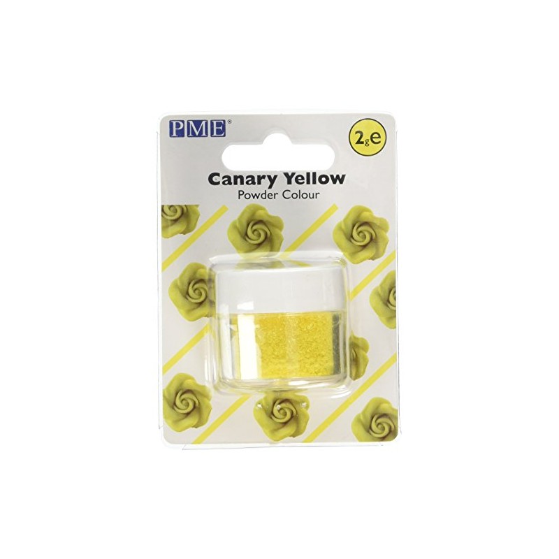 PME Edible Powder Colour Canary Yellow