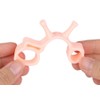 2 Pair New Orthopedic Bunion Corrector 2.0 Toe Separators Elastic