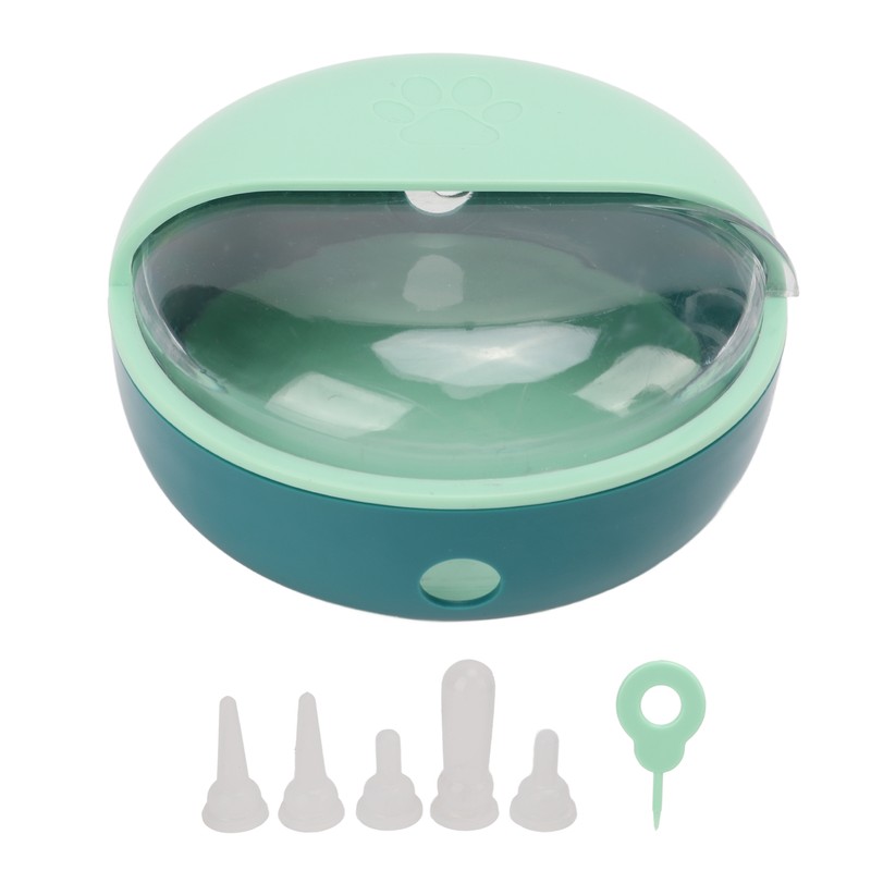 Pet Nipple Feeder Simulated 5 Silicone Nipples Food Grade Small