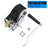 PROFLine 600lbs Hand Winch Heavy Duty Boat Trailer Winch Two-way