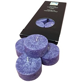 Stearin Teelicht-Set violet
