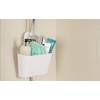 Croydex PA120822 Shower Basket, White, One Size