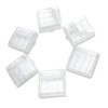 Battery Storage Case for AA/AAA, Battery Holder Box (6Pack Clear)
