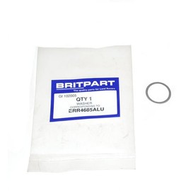 BRITPART RADIATOR FILLER PLUG WASHER ALUMINIUM SEALING COMPATIBLE WITH LAND ROVER DEFENDER 1983-2006 / DISCOVERY 1 1994-1998 / RANGE ROVER CLASSIC 1987-1994, PART # ERR4685ALU / ERR4685