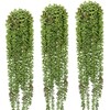 3 Pcs String of Pearls Plant Artificial Hanging Succulents Plants