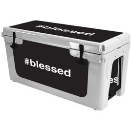 MightySkins (Cooler Not Included) Skin Compatible with RTIC 65 Cooler (2017 Model) - Blessed | Protective, Durable, and Unique Vinyl Decal wrap Cover | Easy to Apply | Made in The USA
