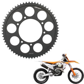 Xitomer 428 Pitch 62 Tooth Compatible with 125 SX E4 2018-2023 125 SX E4 Rear Sprocket Motorcycle Road Bikes Chain Sprocket