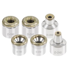 Dermabrasion Replacement Tips, 6 pcs Diamond Accessories for Diamond MachineTool, Ideal for Exfoliator Home Facial Dermabrasion Tool ( 6 Tips )
