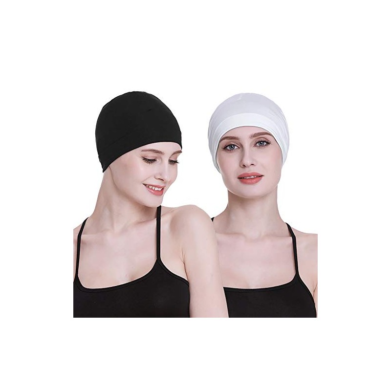 FocusCare Bamboo Sleep Cap for Hair Loss Home Head Cover