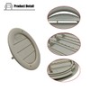 LXROAR01 2PCS Roof Headliner AC Heater Air Vents Compatible with