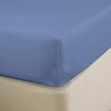 Nimsay Home Plain Dyed PolyCotton Modern Bed Fitted Sheets Soft