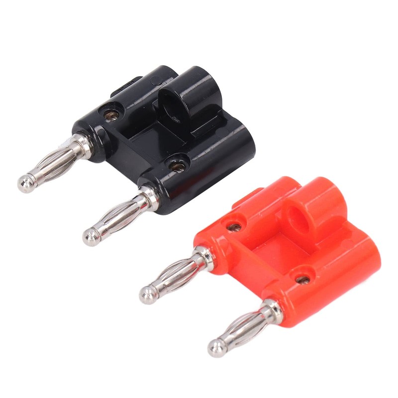 BRDI Dual Banana Plug, High Conductivity Double Banana Socket High