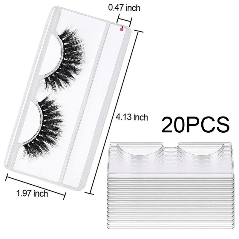 40 Pieces Lash Packaging Wholesale Empty Eyelashes Packaging Box and