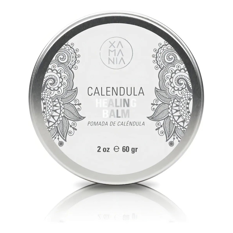 XAMANIA Pomada Caléndula Cicatrizante Natural Vegana (60 gr.)