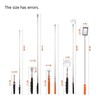 5Pcs Telescoping Magnetic Pickup Tool 360° Rotation Shock Resistant LED