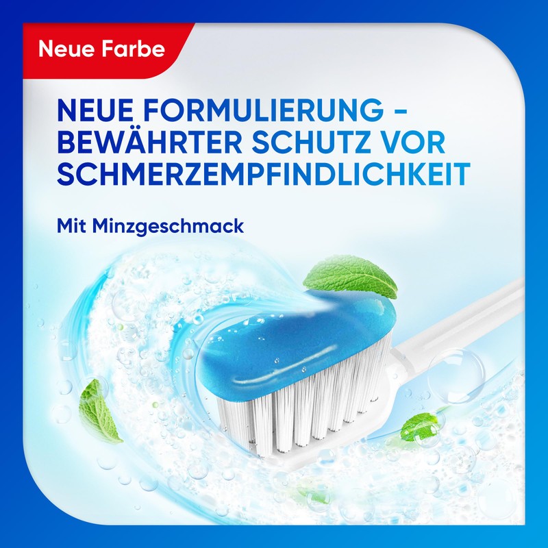 Sensodyne MultiCare Sanftweiß Zahnpasta, 4x75ml, tägliche Zahncreme mit Fluorid, für