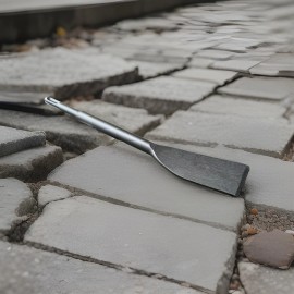 Infinity SDS Plus Tile Flat Curve Chisel Bit  1-1/2” x 10” For Removal Tile Mortar Grout