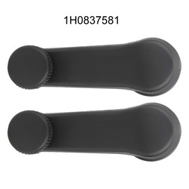 Window Crank Handles 1H0837581 1H0837581B 1H0837581D 2pcs Car Window Winder Handle ABS for MK3 MK4 Vento Bora 1997-2010