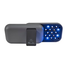 LivePure Handheld UV Light Sanitizer. Portable UV Light for Disinfecting Room, Kitchen, Car, Bathroom, Household Surfaces. Graphite Gray