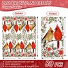 JarThenaAMCS 80Pcs Christmas Guest Napkins Cardinal on Branch Disposable Paper