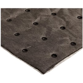 Oil-Dri L90907 15" W x 19" L Universal Heavy Weight Bonded Perforated Pads (50 Mats/Box)