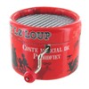 Round Hand-cranked Musical Box/Music Box Made of Reinforced Cardboard -
