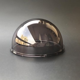 UQISOVI - Funda de protección para cámara de 3.3 pulgadas, color ahumado pequeño, impermeable, impermeable, impermeable, resistente a la lluvia, policarbonato, para cámara CCTV, compatible con