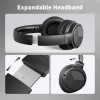 Botesty Sound Wired Over-Ear Headphones with Mic, Foldable, 3.5mm Plug,