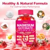 Magnesium Glycinate Gummies 600mg, Chewable Sugar Free Potassium Magnesium Gummies