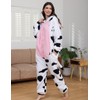 chuangminghangqi One Piece Pyjamas Women's Long Winter Onesie Animal Costume