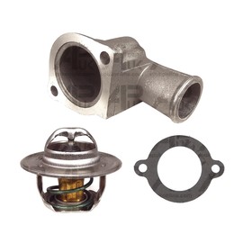 APUK 88 C Thermostat & Housing & Gasket Replacement for Ford 4000 4100 4110 4140 Tractor