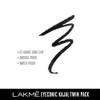 LAKM 2 X Lakme Eyeconic Kajal Twin Pack, Black, 0.35g