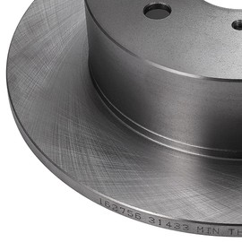 ECCPP 31433 D1212 Rear 2pcs Brake Rotors + 4pcs Pads Fit For Lexus For ES350 2007-2012,For Toyota For Avalon 2008-2012,For Toyota For Camry 2007-2011