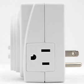 Titan Controls Apollo 9, Two Outlet 24 Hour Digital Timer, Timing Solution for Hydroponics, 120 Volt