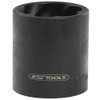 KS Tools 913.1410 1/4" Spiral profile impact socket, 10mm