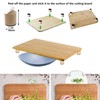 ANFU Cutting Board Adjustable Feet, Wood Adjustable Feet for Countertop